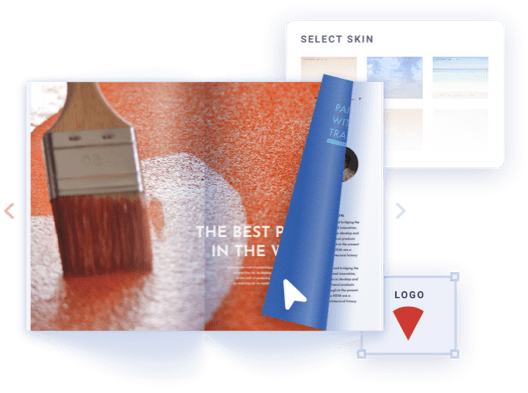Delight your clients with life-like online brochures