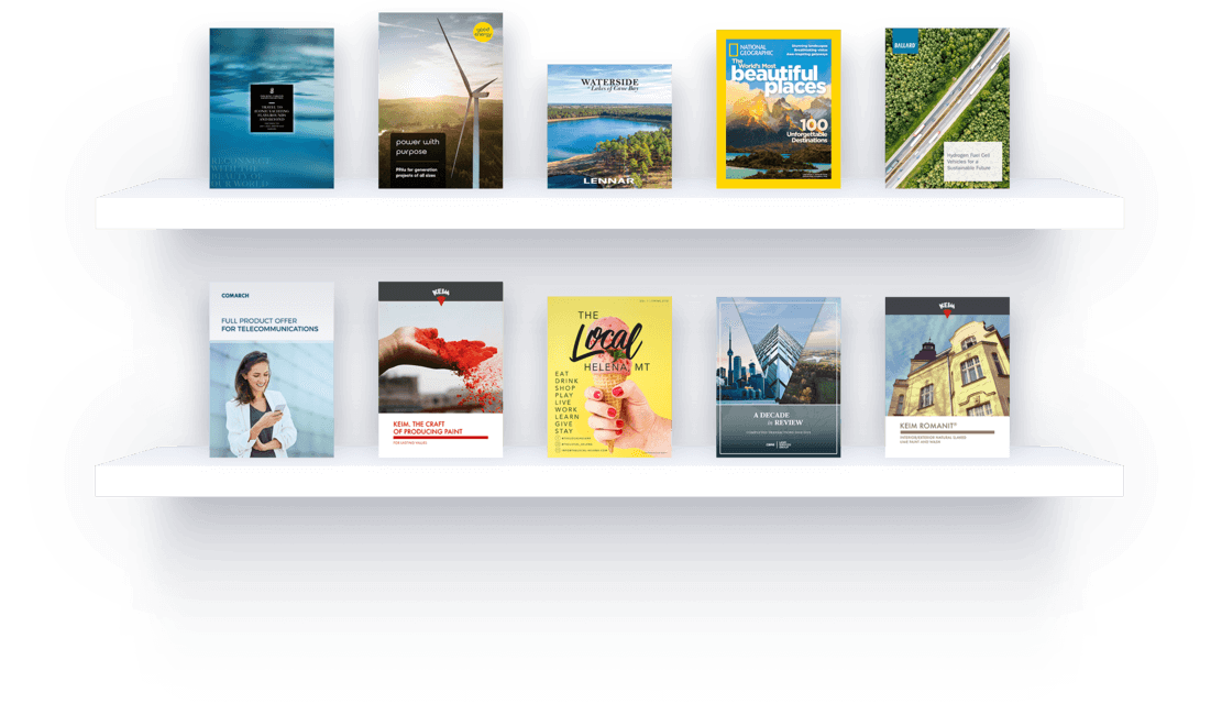 Digital bookshelf